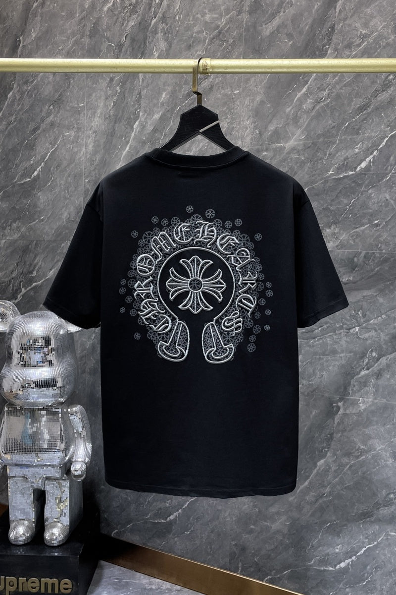 Chrome heart T shirts High-quality 100% cotton streetwear