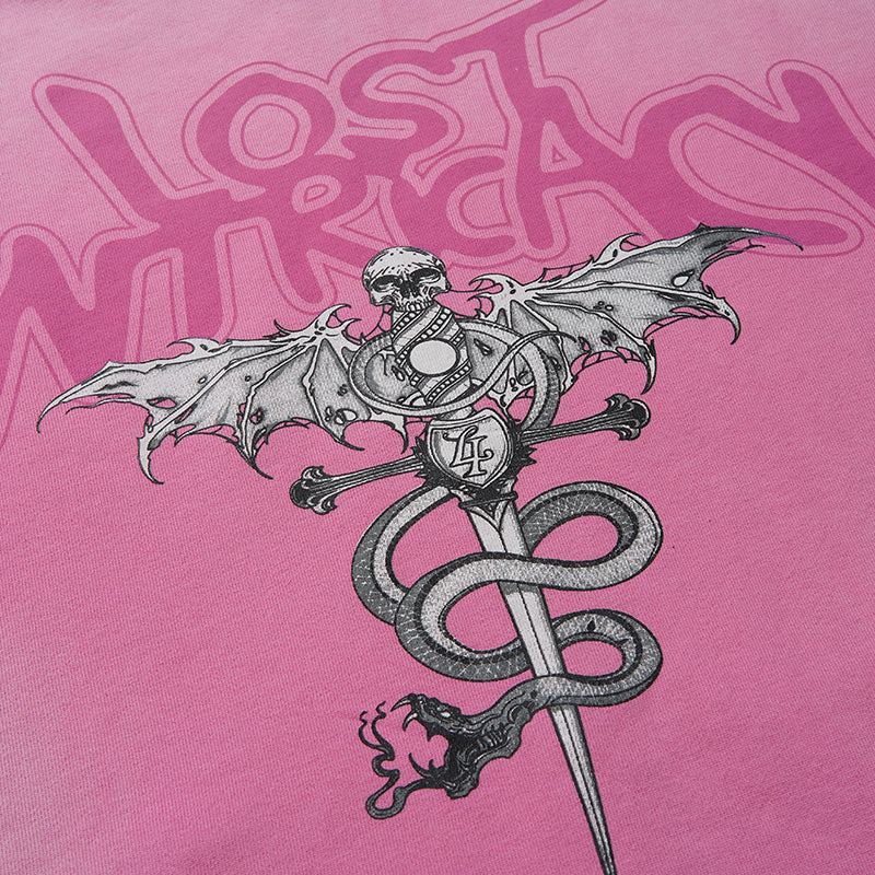 Lost intricacy Hoodie rhinestones