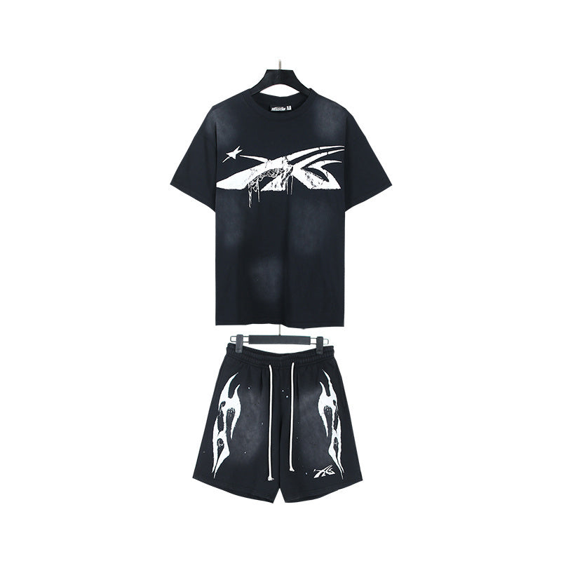 HS T-Shirt And Shorts Two-Piece Set
