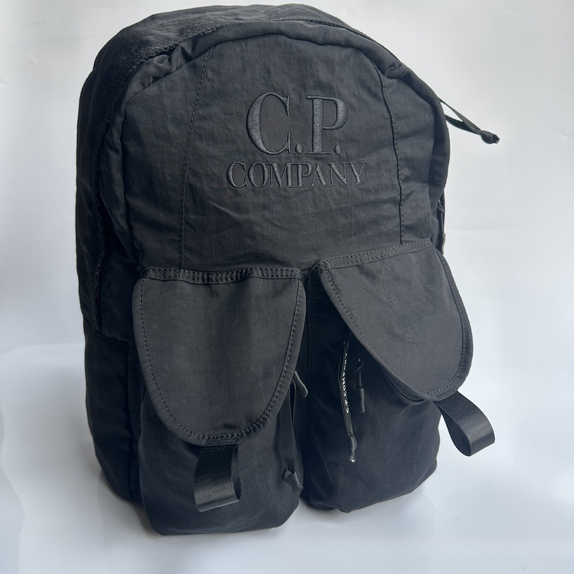 Men Casual Bags Men's and Women's Trend Nylon Embroidered LOGO Backpack