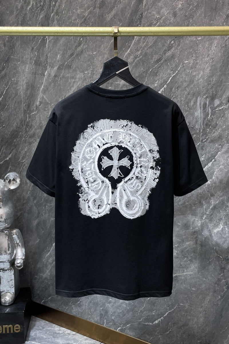 Chrome heart T shirts High-quality 100% cotton streetwear