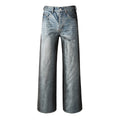 Mens trendy purple jeans, 100% cotton Rhinestones #102