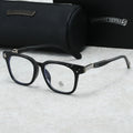 Chrome Hearts glasses men's and women's square flat glasses travel fashion