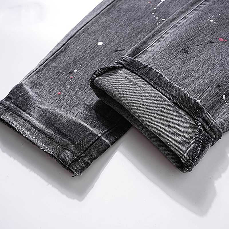 Mens trendy purple jeans, 100% cotton Jeans #PU127