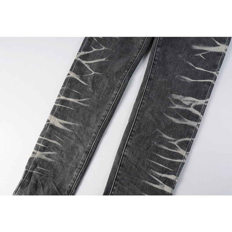 Mens trendy purple jeans, 100% cotton Pure Cotton High Street Trend