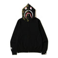 Bathing Ape Hoodie Splicing Camouflage Sweater Cardigan Hooded