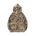 Bathing ape hoode bape desert bat