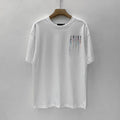 Amiri T Shirt Colorful Splash-Ink Casual round Neck Short Sleeve T-shirt
