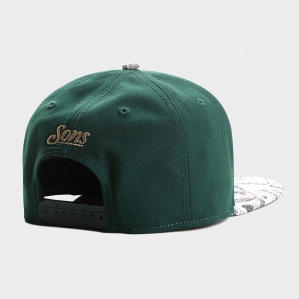 Trendy flat brimmed snapback hats letterc