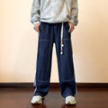 Men Jeans Men's Autumn Loose Spring and Autumn Oversize Straight-Leg Pants