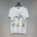 Amiri T Shirt Printed Casual Hip Hop Short Sleeve T-shirt for Men and Women