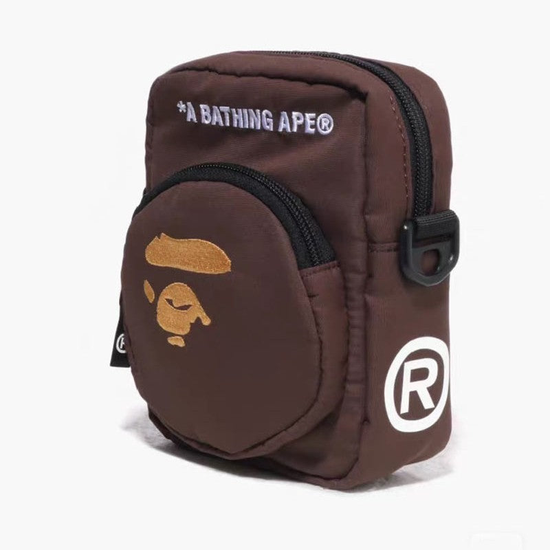 Bathing Ape Bape Bag 斜挎包迷你手机袋挂脖装零钱包