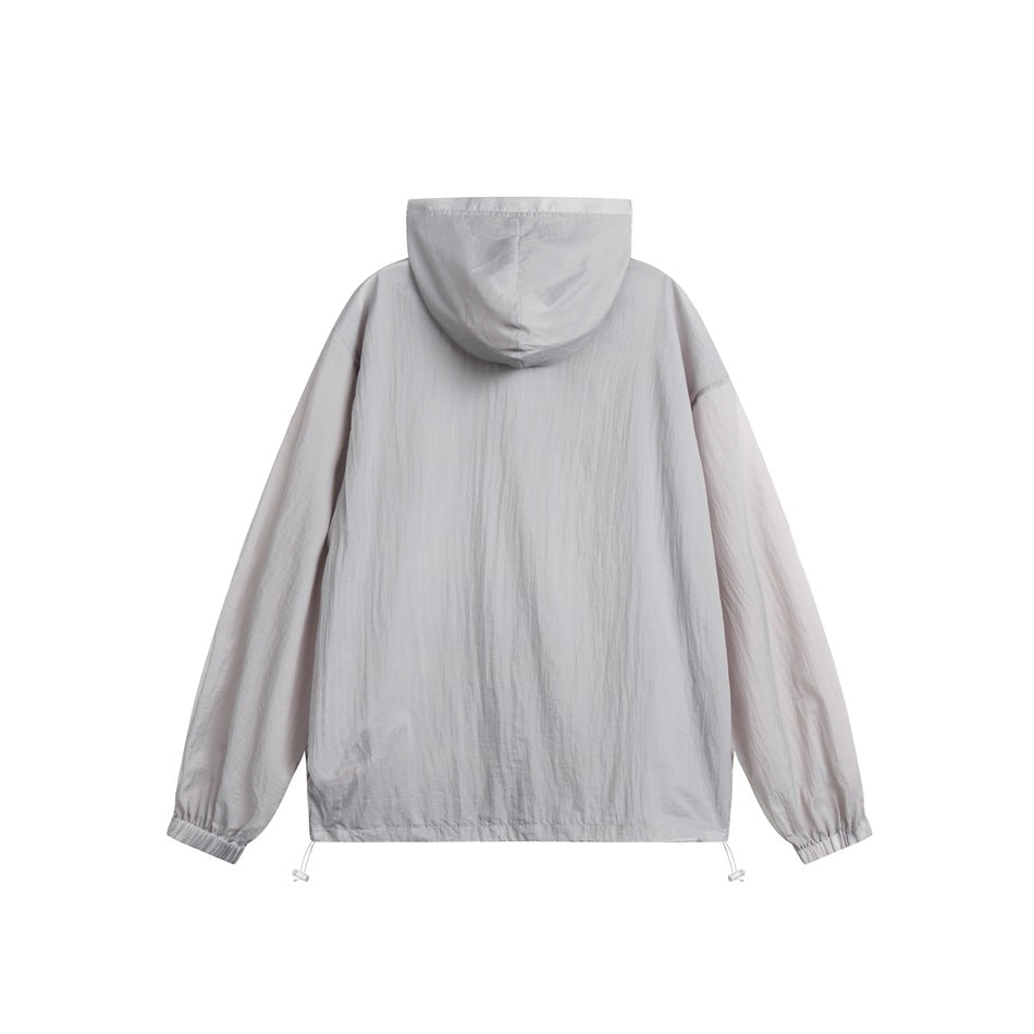 Unisex Jacket Vintage Loose Jacket Summer Sun Protective Clothes