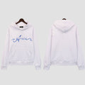 Amiri Hoodie gradual change letter pattern pullover hooded sweater men and women