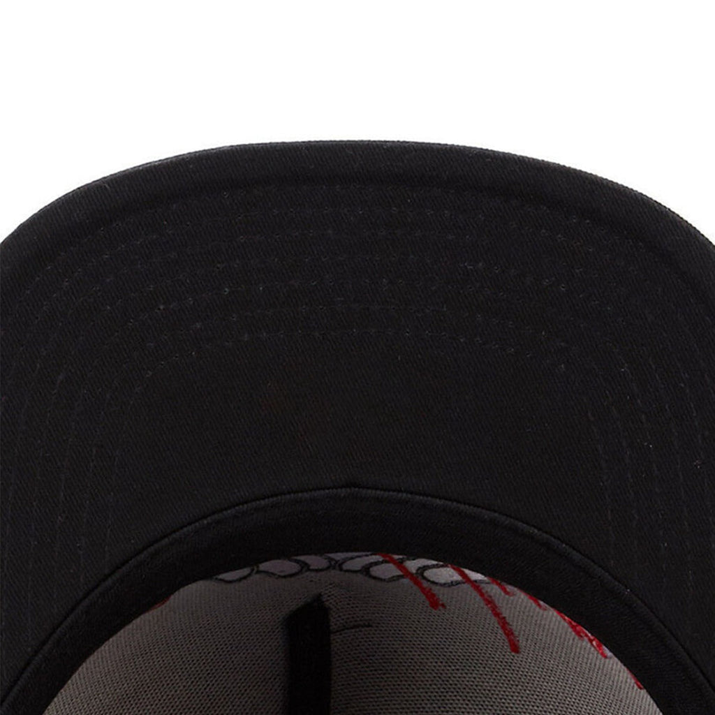 Trendy flat brimmed snapback hats embroider brooklyn breathable and adjustable