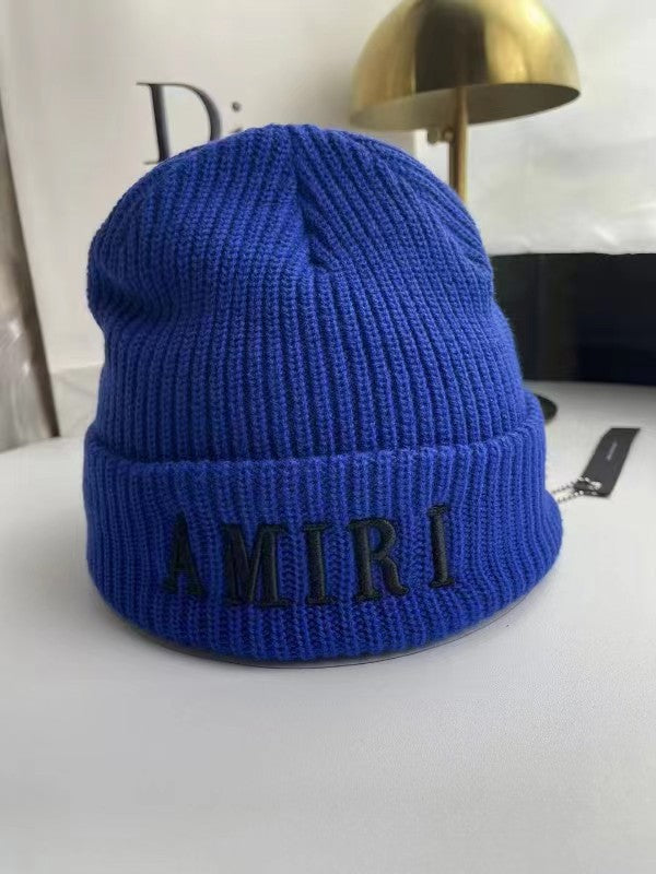 Amiri Knitted Hat AM Trend Embroidery