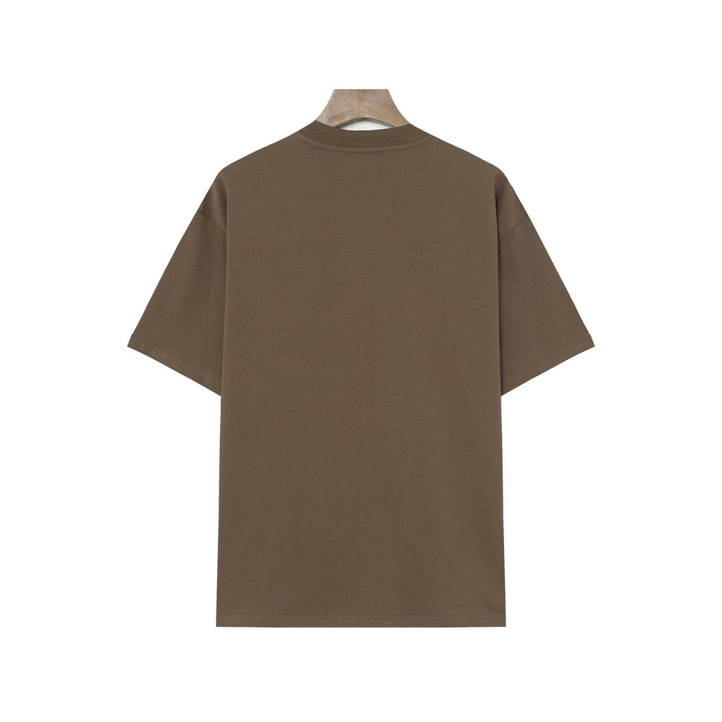 Travis Scott T-Shirt TRAVIS SCOTT CACTUS JACK24ss Embroidery Crew Neck Short Sleeve T