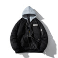 Mens Vintage Jackets Padded Jacket Baseball Jacket Embroidered Cotton Jacket