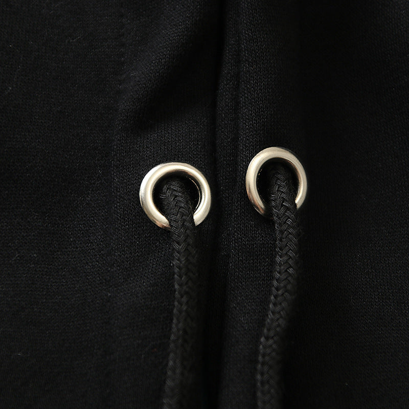 OW   hoodie boa pattern arrow fleece hooded