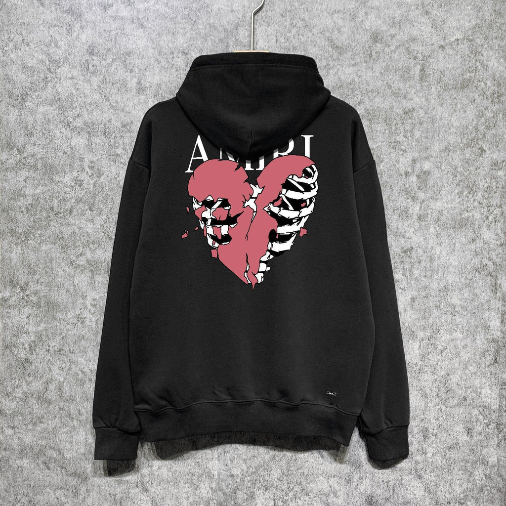 Amiri Hoodie Fashion Brand Hooded Sweatshirt Hoodie