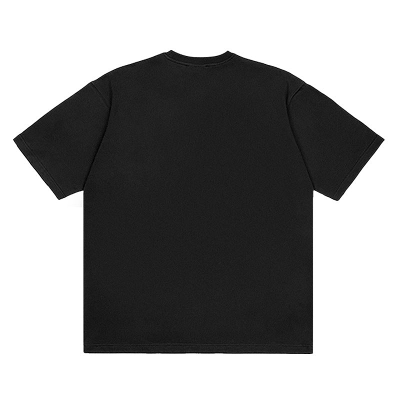 Nba T Shirt Short Sleeve T-shirt American Street Vintage Loose round Neck