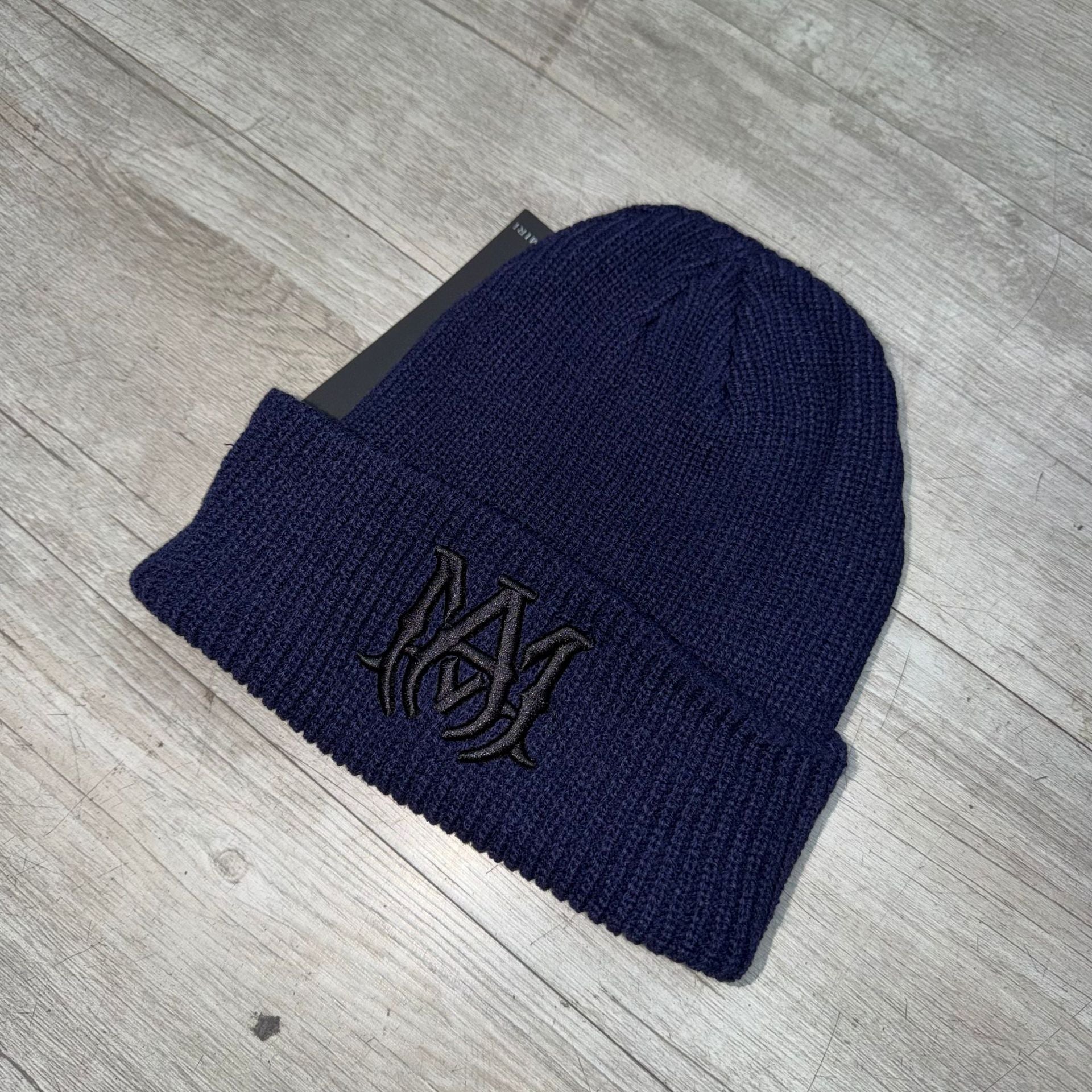 Amiri Knitted Hat AM Trend Embroidery