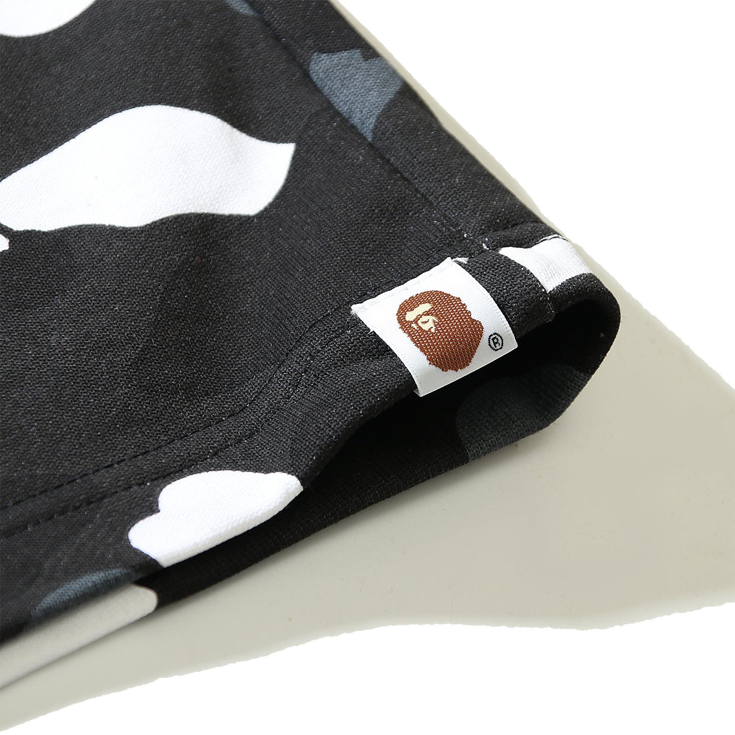 Bathing ape Bape Shorts camouflage luminous shark terry straight beach pants