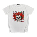 Amiri T Shirt Short Sleeve Skull Letter Print Casual Hip Hop