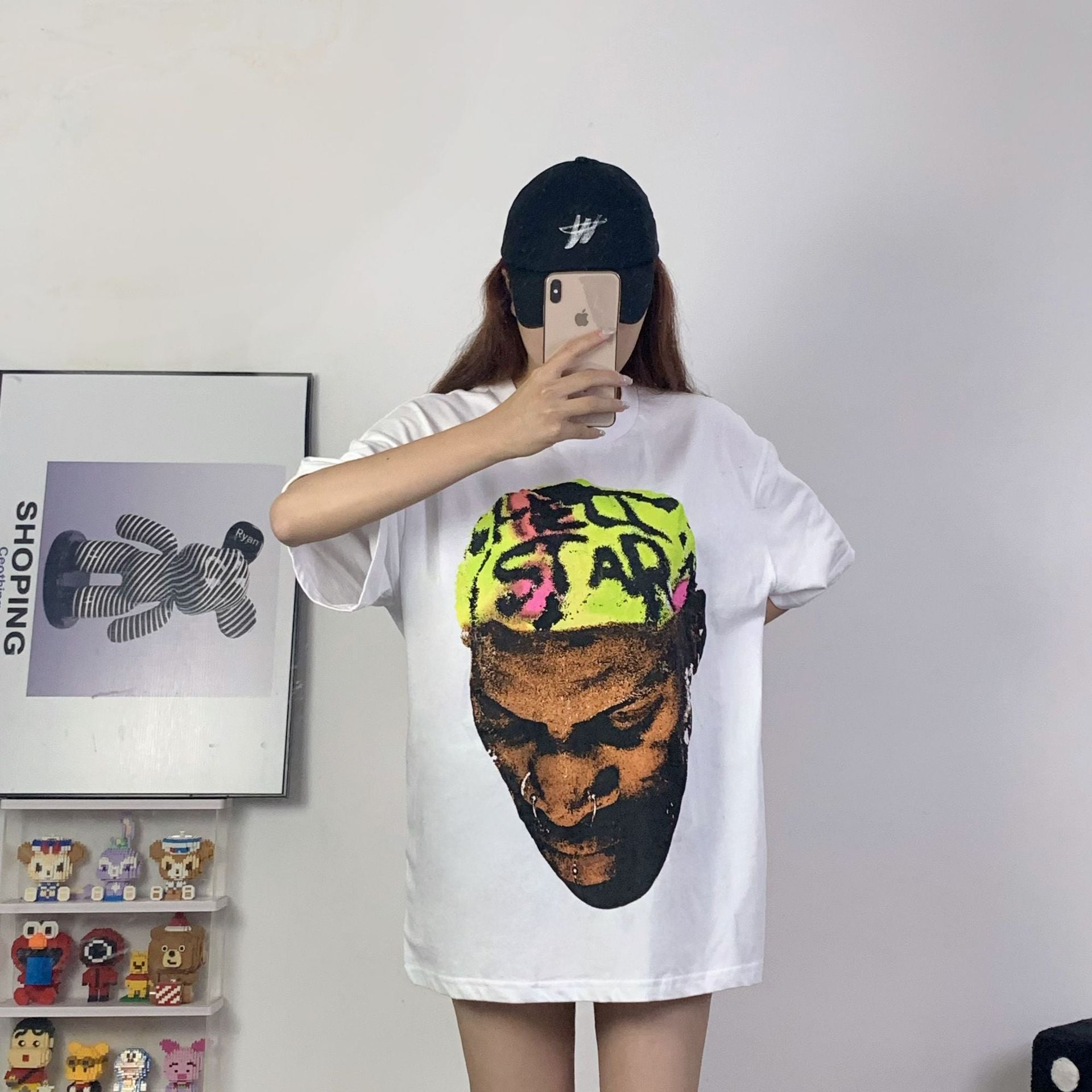 HST Shirt Rod-Man Casual Loose