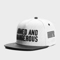 Trendy flat brimmed snapback hats mesh breathable quick-drying adjustable