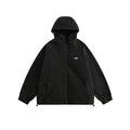 Unisex Jacket Retro Mechanical Style Shell Jacket Boys Hooded Jacket