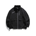 Unisex Jacket Shell Jacket Baggy Coat Men's and Women's Couple's Stand Collar Jacket