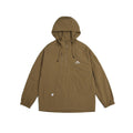 Unisex Jacket Retro Hooded Shell Jacket Men's and Women's Coats Half Zipper Functional Jacket