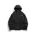 Unisex Jacket Vintage Sports Hooded Jacket Loose Casual Spring and Autumn Coat