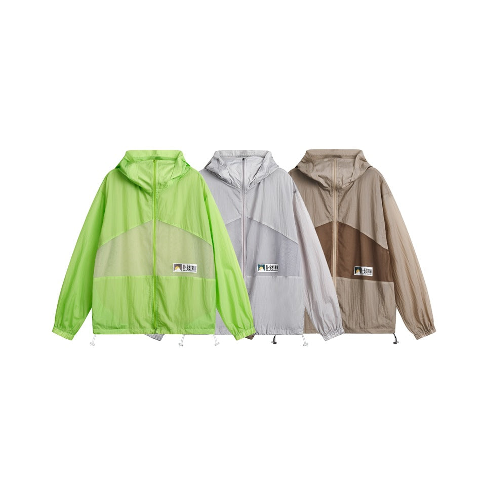 Unisex Jacket Vintage Loose Jacket Summer Sun Protective Clothes