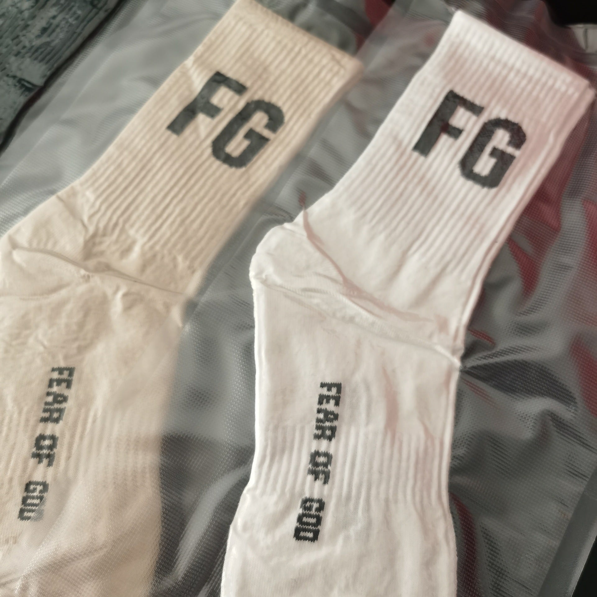 Fog ESSENTIALS Socks skateboard alphabet tube socks
