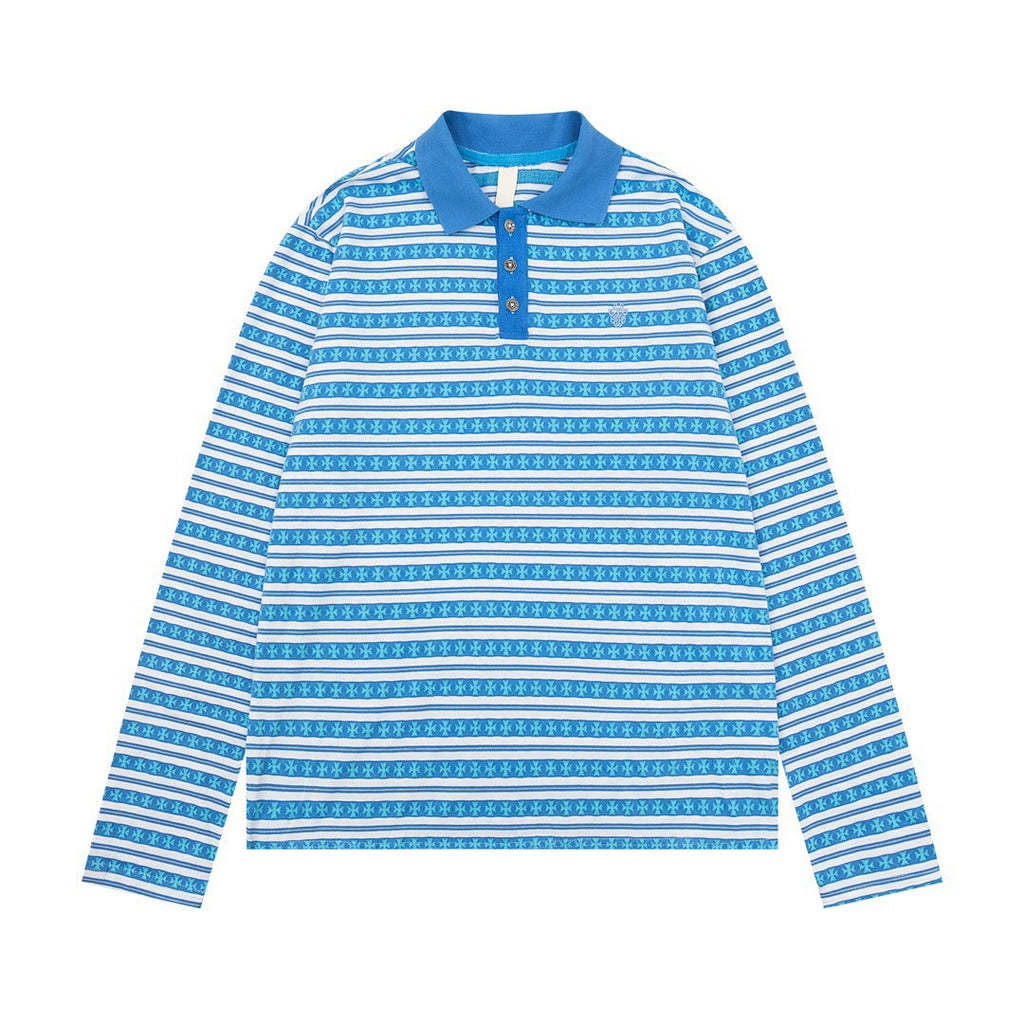 CHH Heart Long Sleeve Shirt Fashion Loose Long Sleeve Shirt