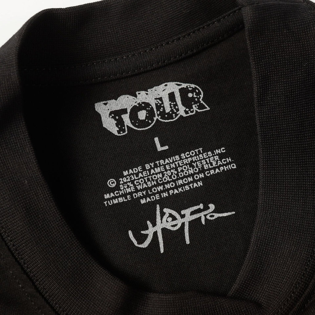 Travis Scott T-Shirt Crew Neck Short Sleeve Loose Lightning T-Shirt