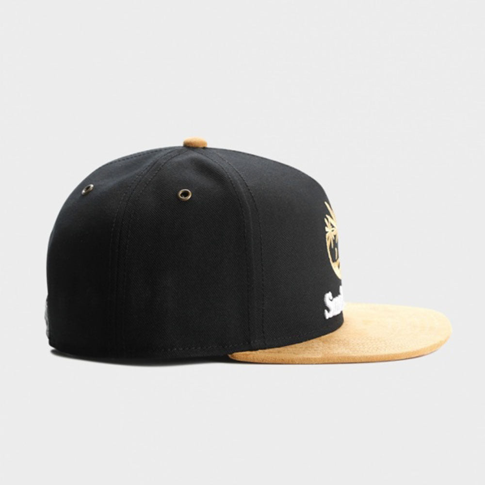 Trendy flat brimmed snapback hats smokin' trees cap sunshade