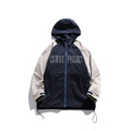 Unisex Jacket Retro Autumn Coat Loose Casual Hooded Jacket