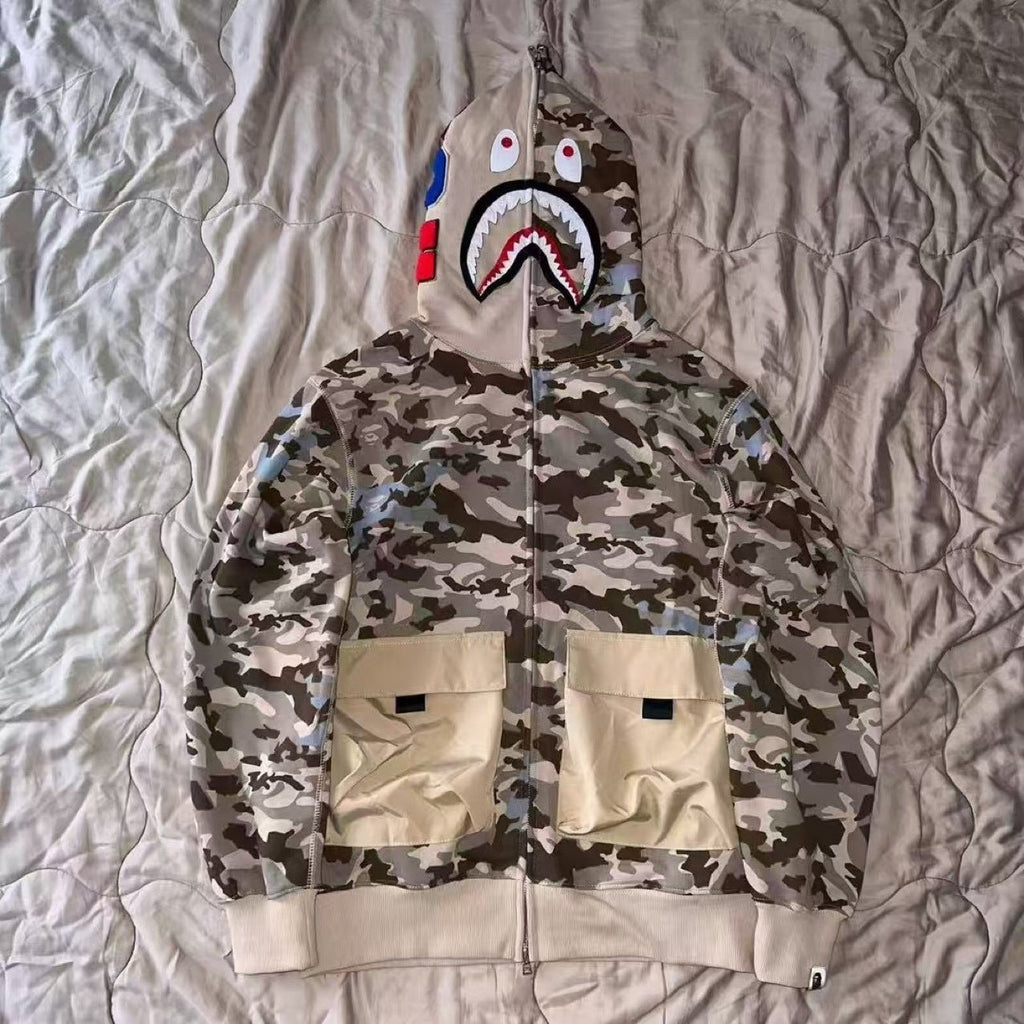 Bathing ape hoode bape desert bat