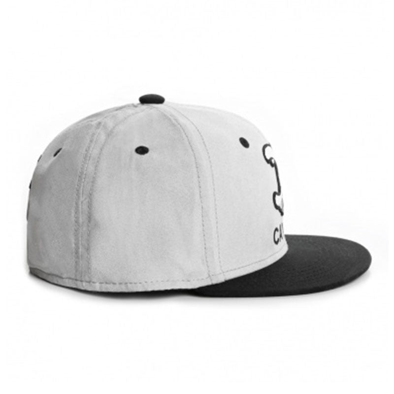 Trendy flat brimmed snapback hats spring & fall breathable