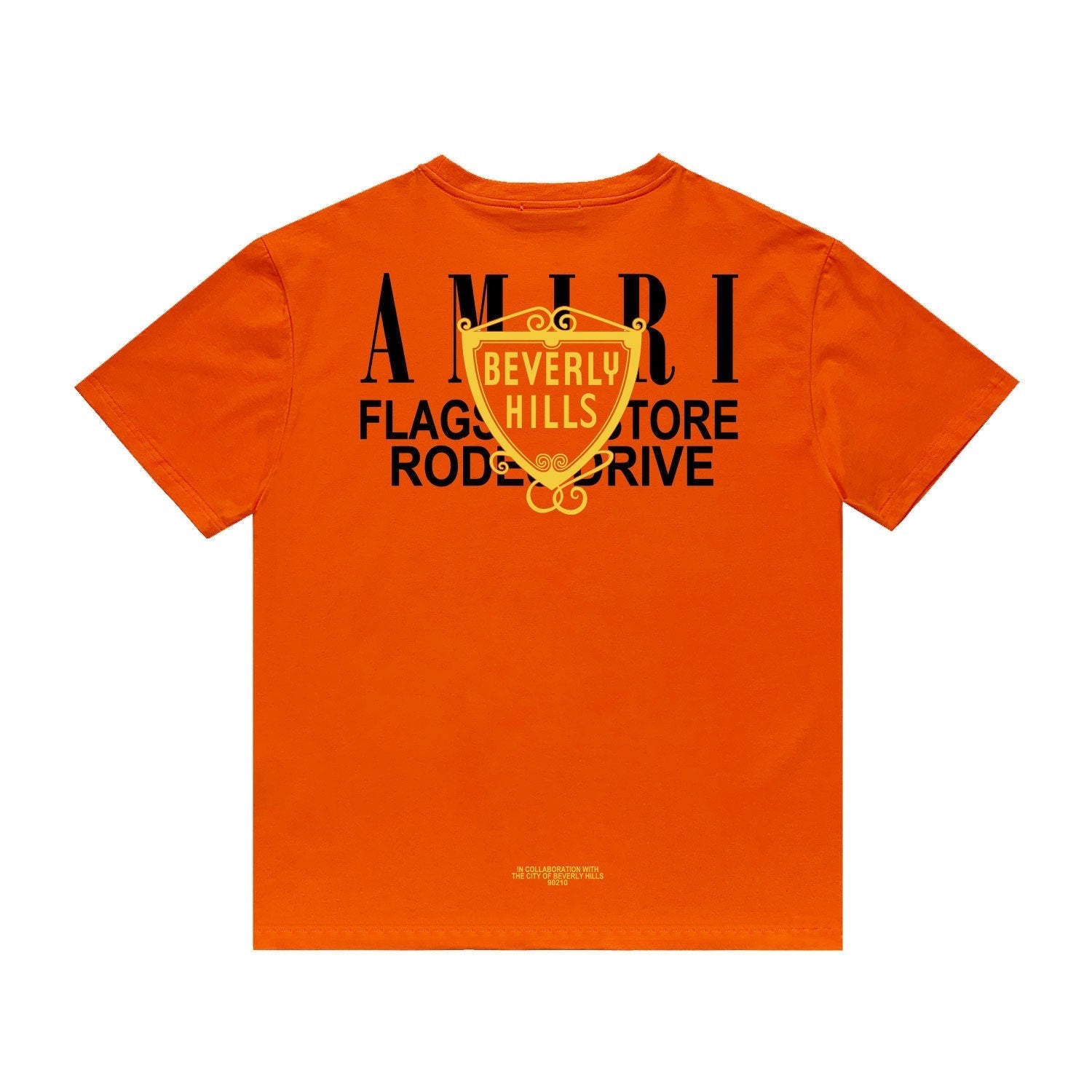 Amiri T Shirt Letter Print Casual Hip Hop Short Sleeve T-shirt