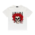 Amiri T Shirt Printed Casual Hip Hop round Neck Short Sleeve T-shirt
