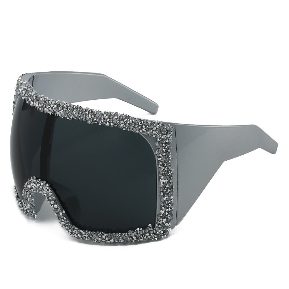 Trendy punk glasses all-in-one goggles