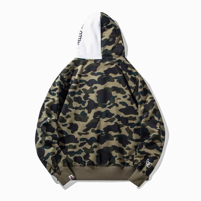 Bathing Ape Hoodie Hello Kitty Camouflage Sweater Men