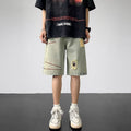 Men Jeans Ripped Denim Shorts Men's Summer Retro Casual Pants