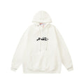 OW  hoodie Cartoon graffiti arrow pattern fleece hoodie