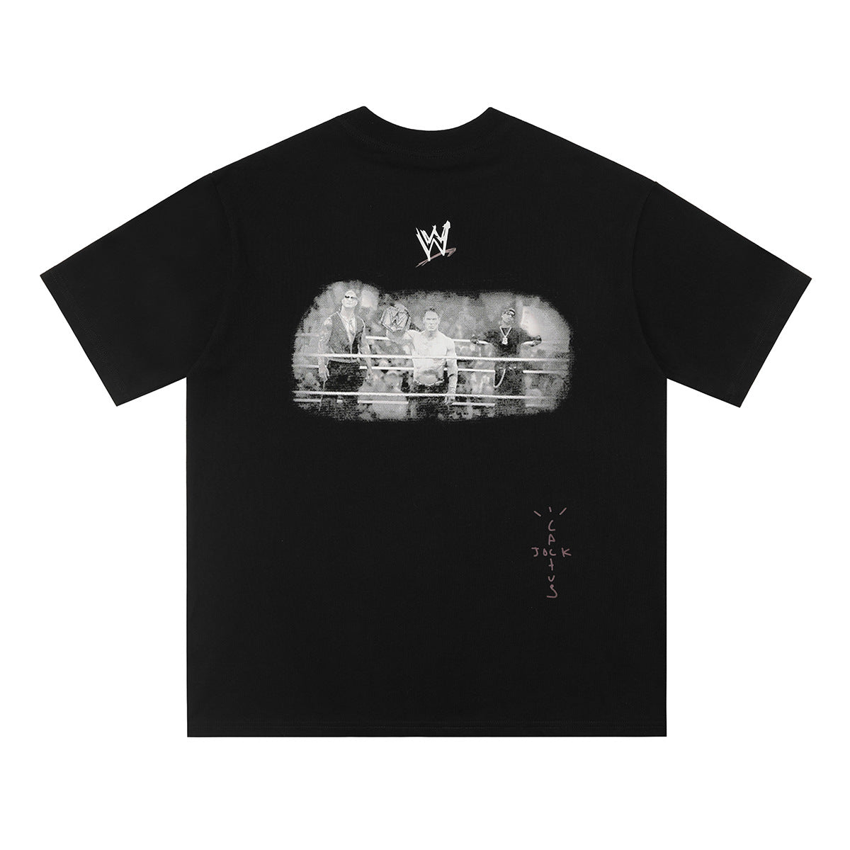Travis Scott T-Shirt TRAVIS SCOTT Crew Neck Short Sleeve T-Shirt