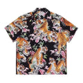 GUILTYPARTIES TIGER Shirts 22SS Flower and Tiger Print Loose Hawaiian Short Sleeve Shirt Men